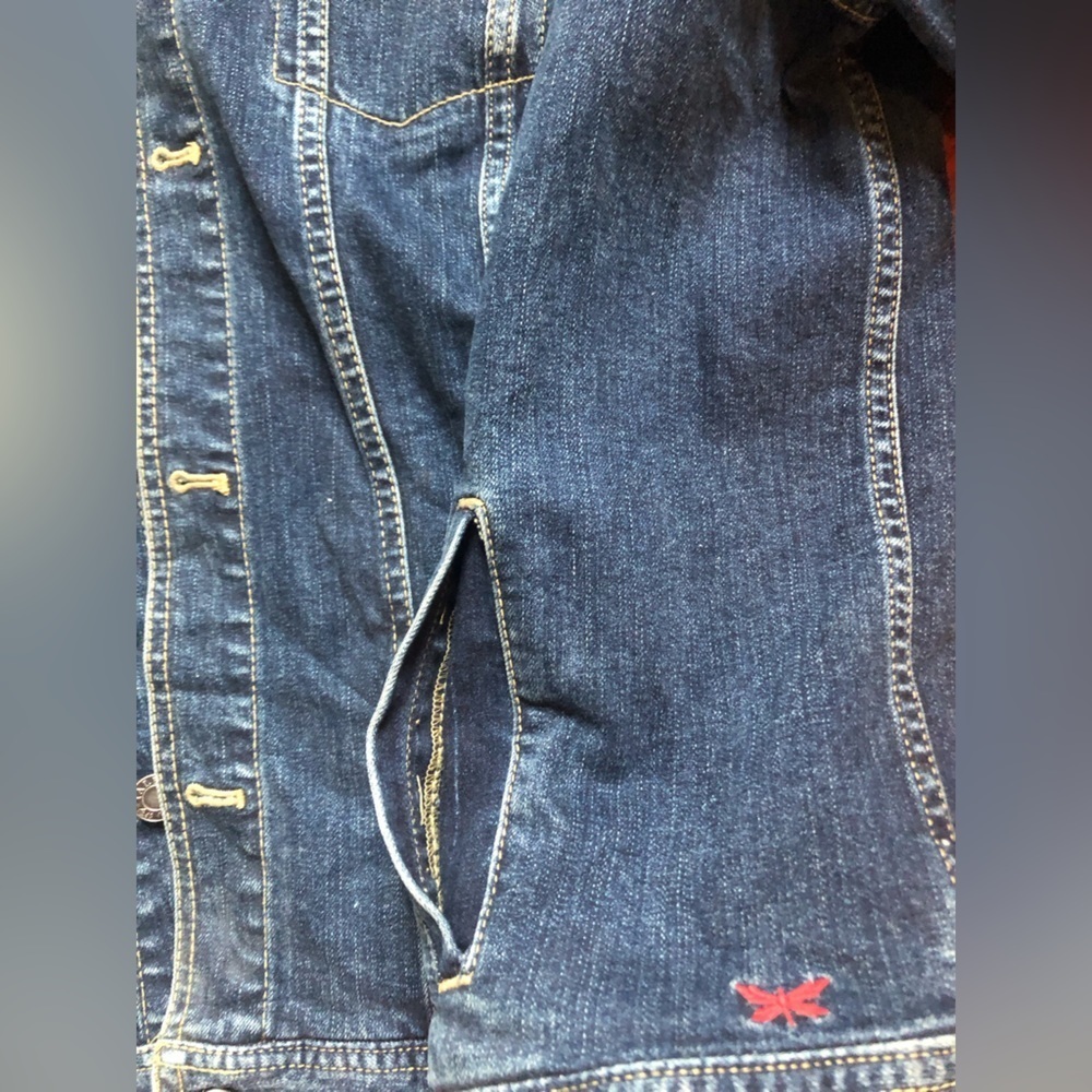 Talbots Size 2XP Denim Jean Jacket - Picture 11 of 12